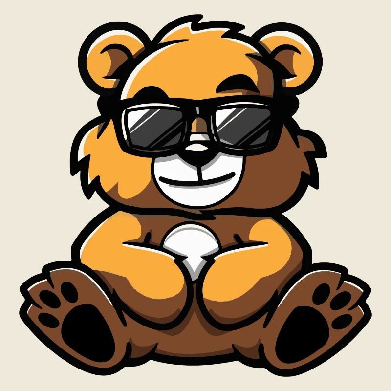 Bär Comic Cool