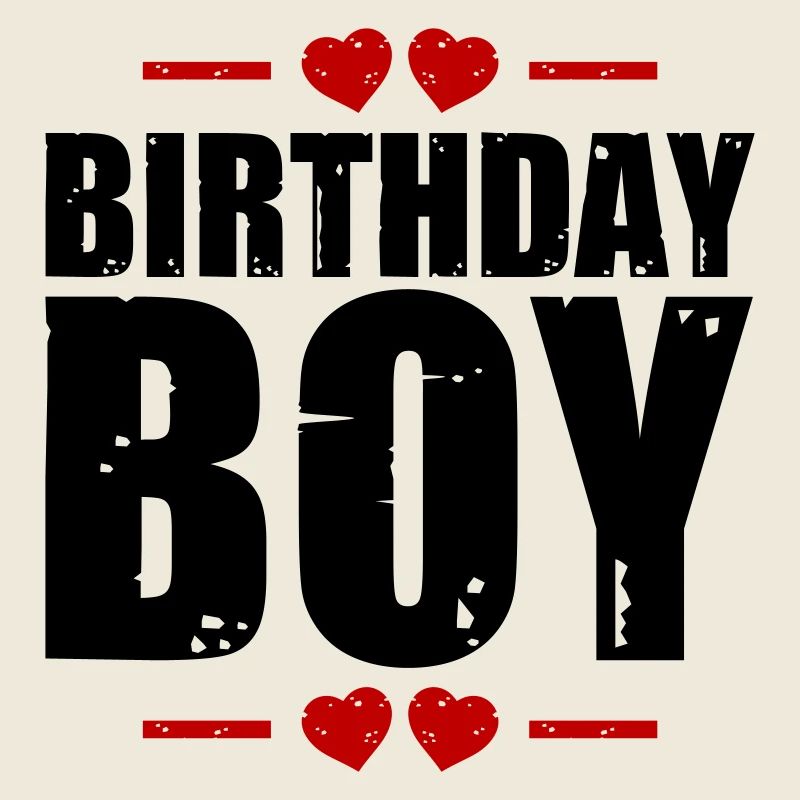 Garçon d’anniversaire disant