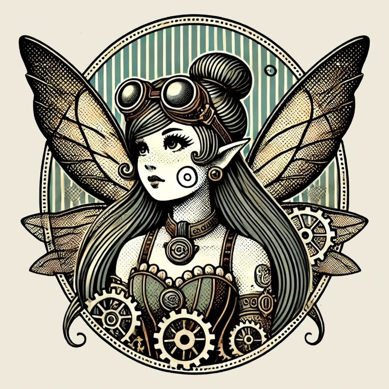 Fée Steampunk Vintage