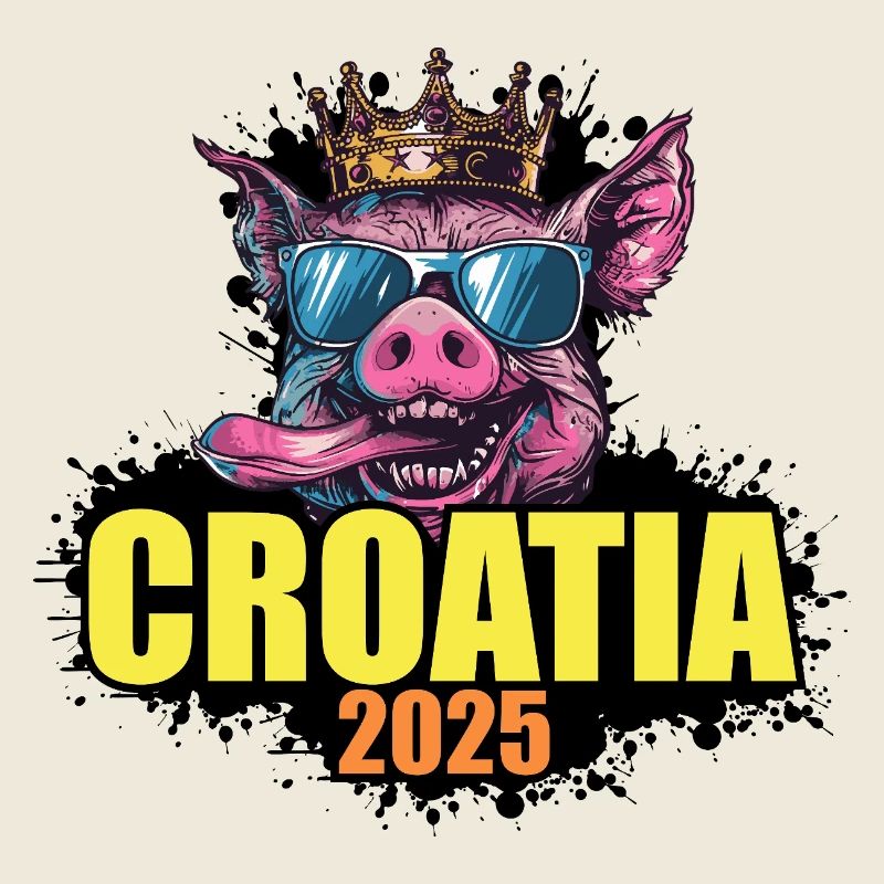 Croatie 2025 Cochon