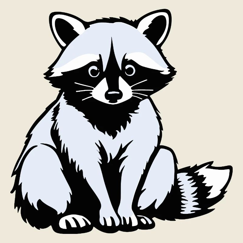 Amour des ratons laveurs - Pet Design