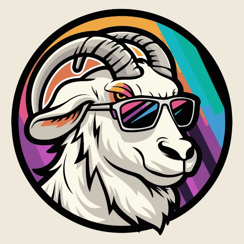 Mountain Goat Comic Cool Summer