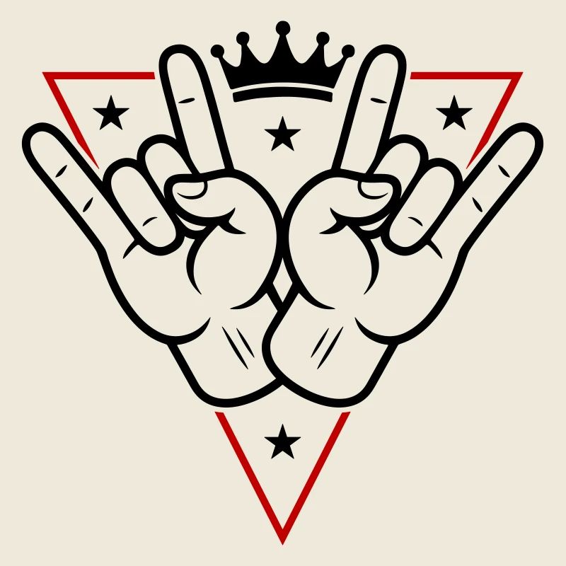 Hand Party Zeichen Feiern