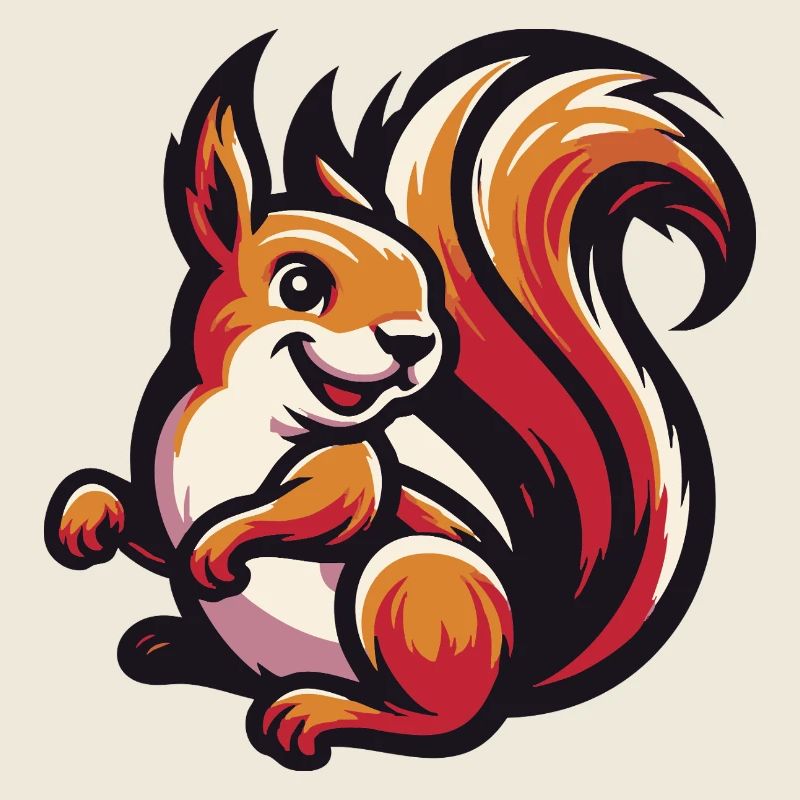 Rotes Eichhörnchen Grace