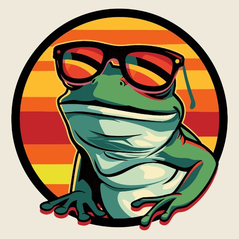 Frog Cool Comic