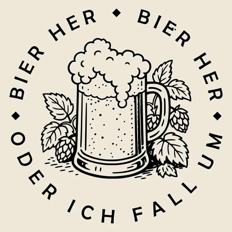 Bienen hier - Oder ich fall um!