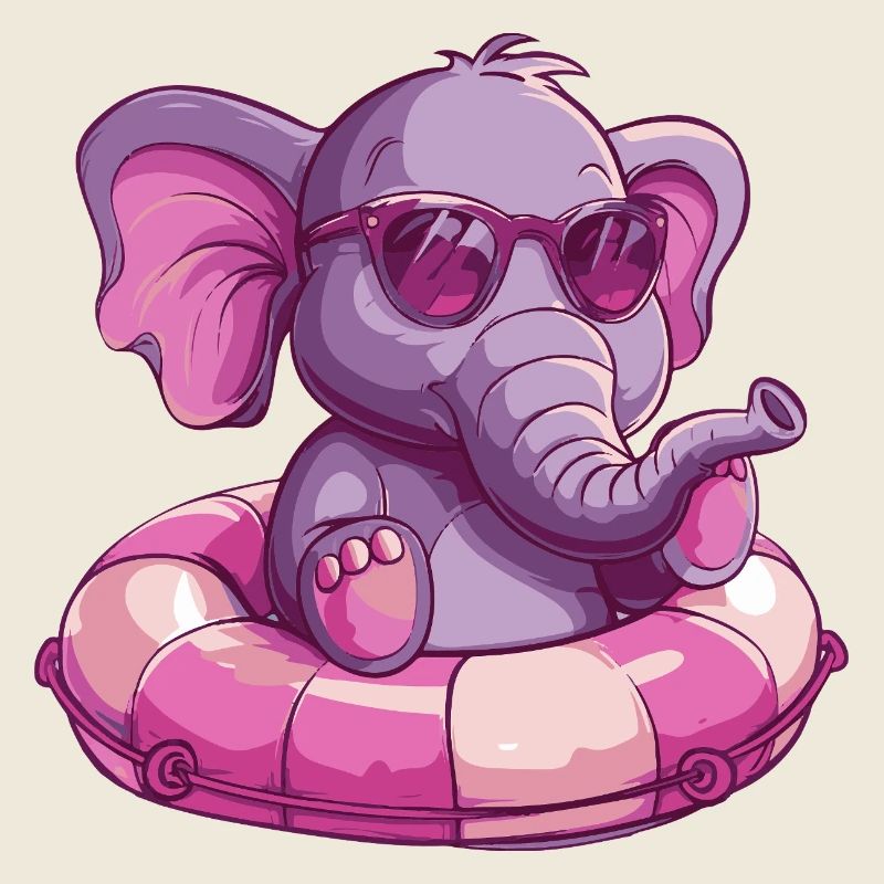 Elephant Comic Cool