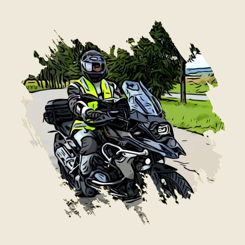 Motorradfahrer