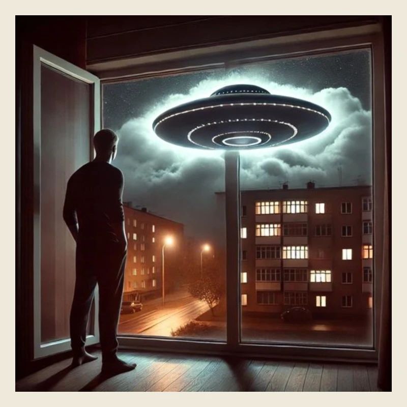 UFO gesichtet