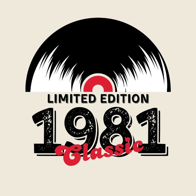 Limitierte Auflage 1981 Klassisches Vinyl