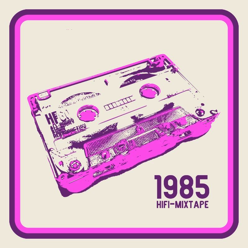 Retro Tape Love - Version Pink