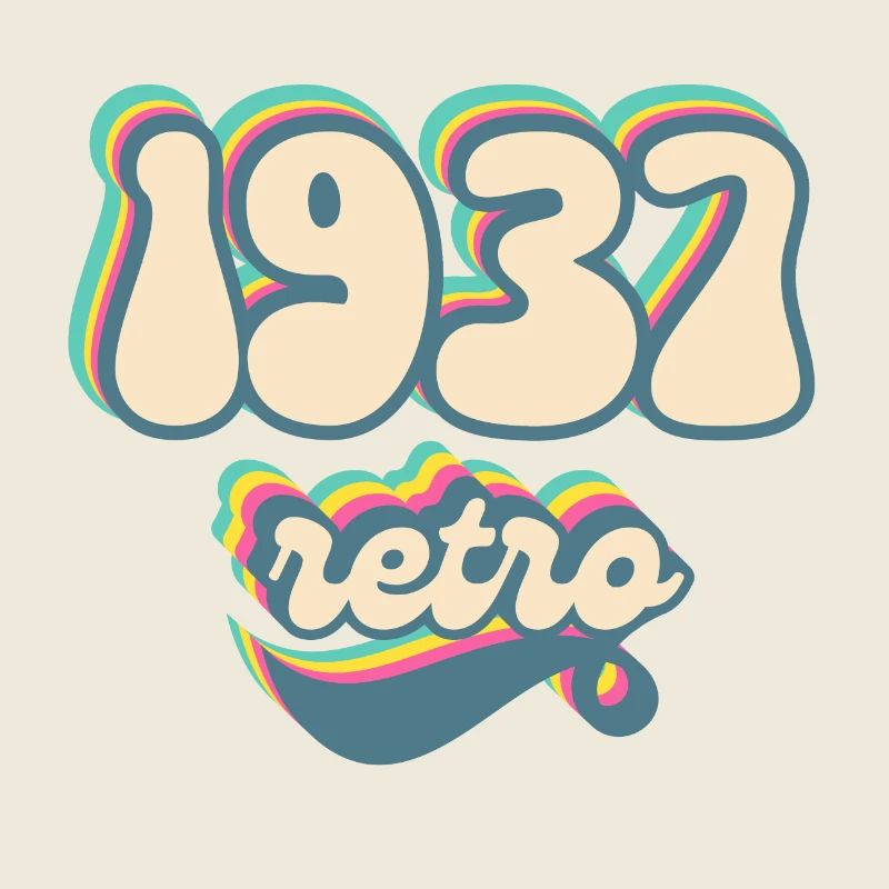 1937 Retro Geschenkidee