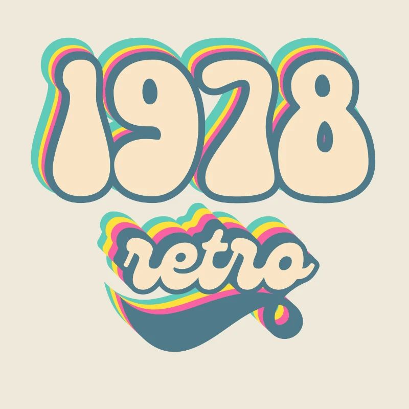 1978 retro idée cadeau