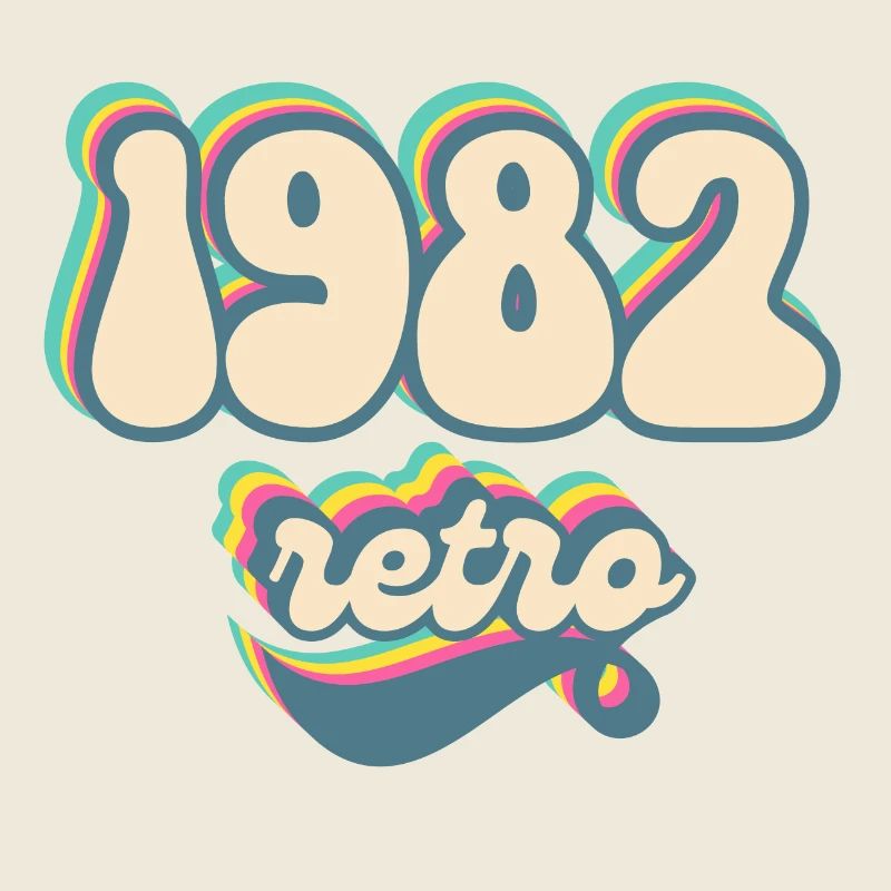 1982 retro idée cadeau
