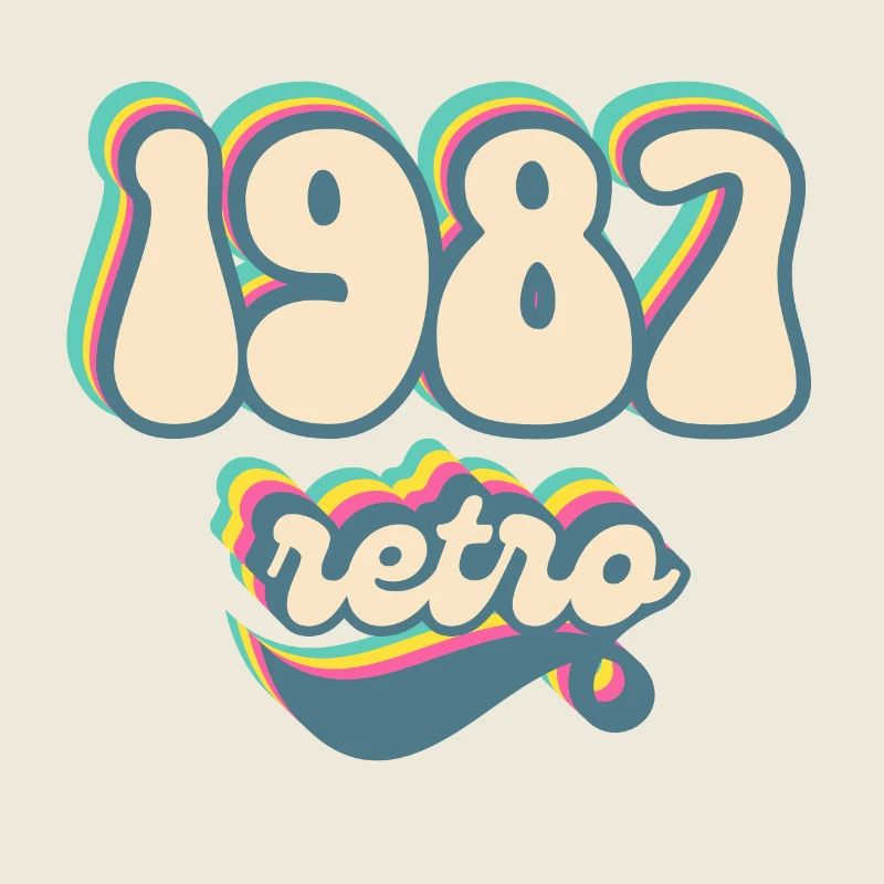 1987 Retro Geschenkidee
