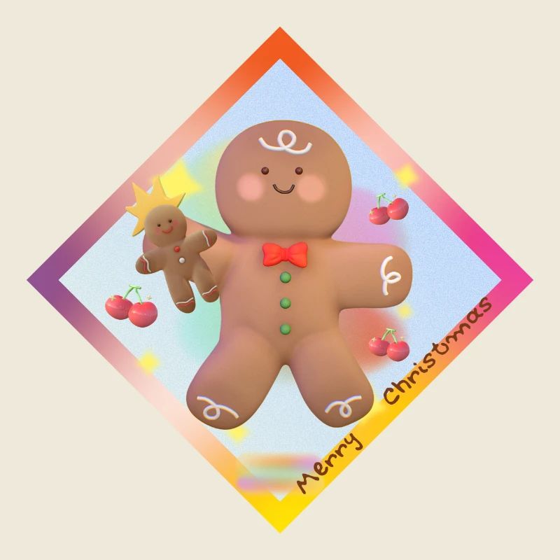 Biscuit Joyeux Noël Blanc