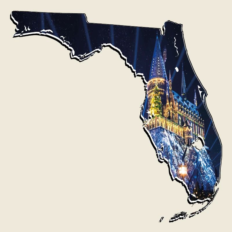 Universal Studios in Florida State Landkarte