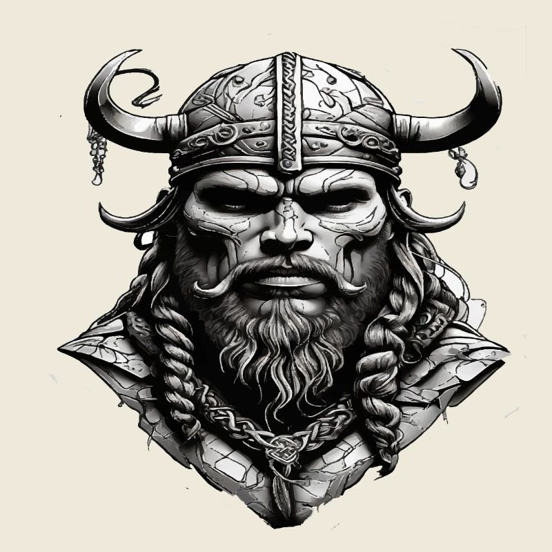 Wikinger Schädel