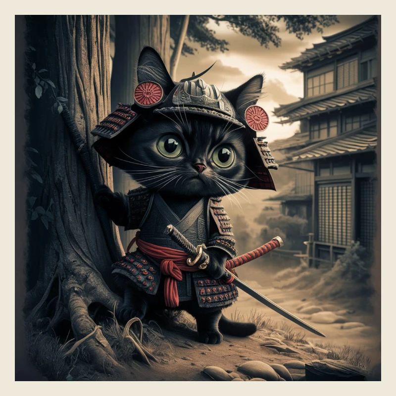 Die Samurai-Katze - Eine Reise des kleinen Kriegers