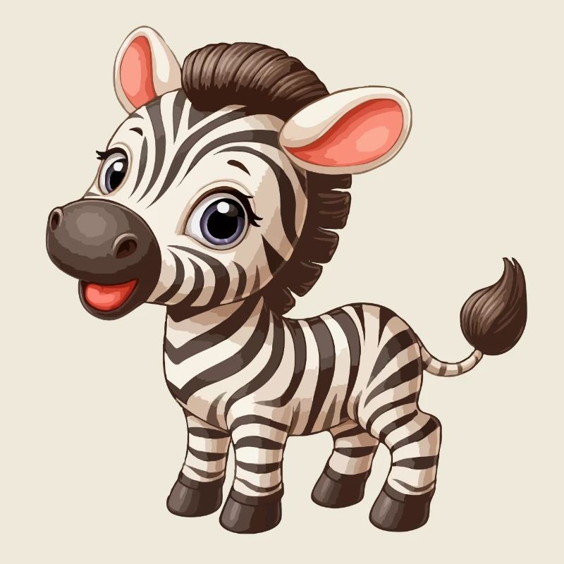 Zebra child