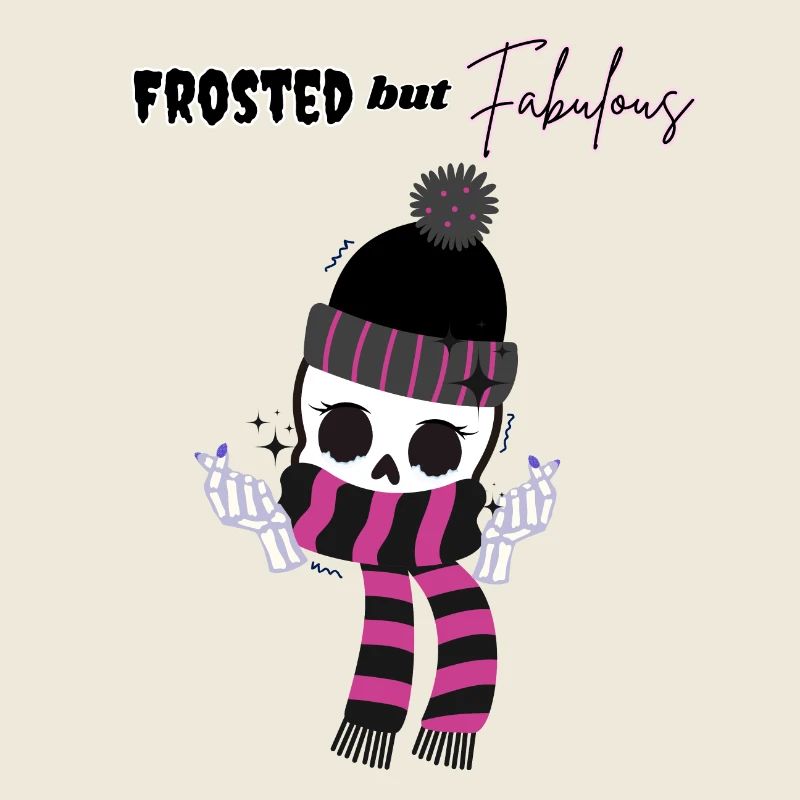 Frosted but Fabulous skeleton