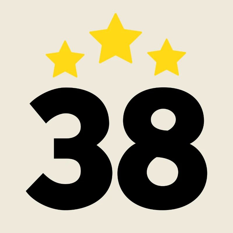 38 Years Star - 38th Anniversary Gift