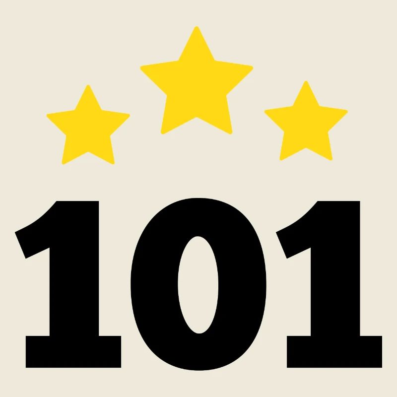 101 ans étoile - cadeau 101e anniversaire
