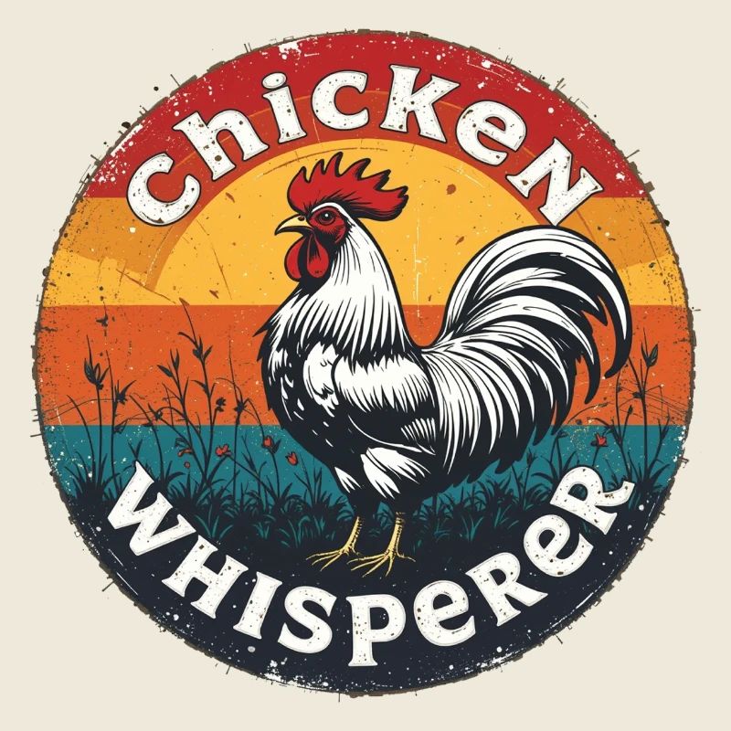 Hühnerflüsterer - chicken whisperer 090433