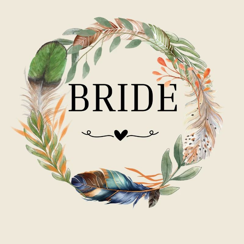 bride couronne fleurs boho