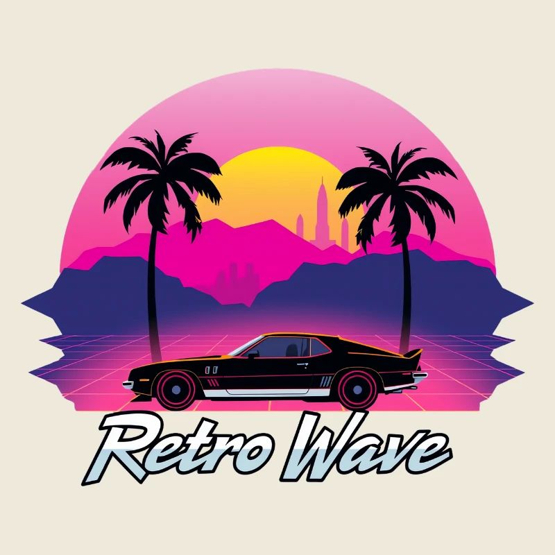 Neon Retro Synthwave