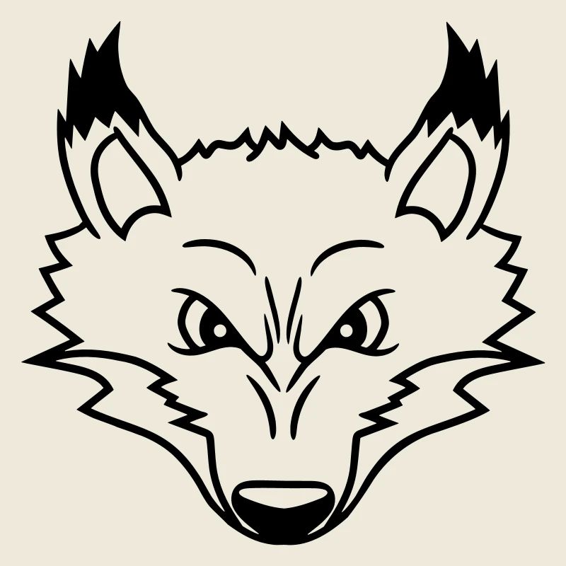 Fuchs Böser Blick Gefährlich Rotfuchs Wildes Tier