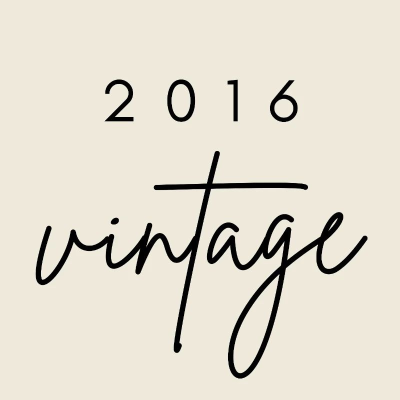 Vintage 2016 Anniversary