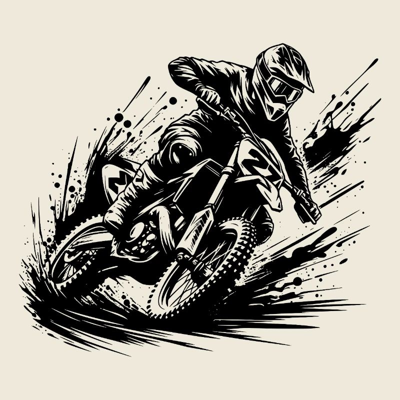 Machine tout-terrain flagrante, sport automobile dans la terre