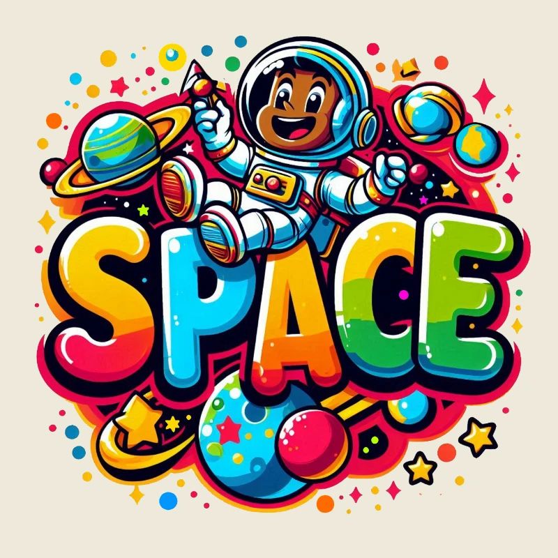 Space astronaut child