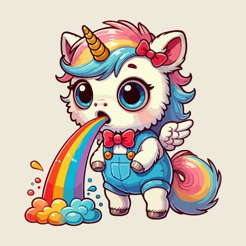 puking unicorn