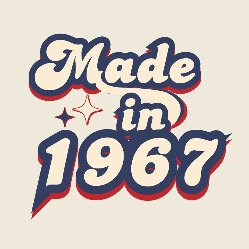 Made in 1967 retro
