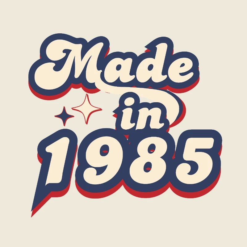 Made in 1985 retro
