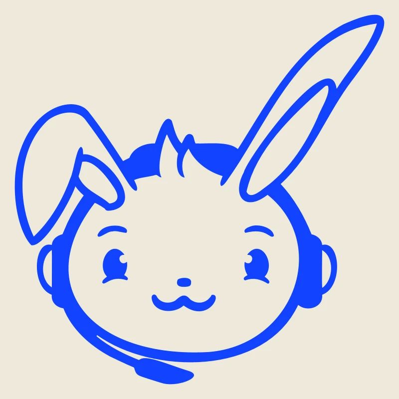 Bunny Plays Console Casque Gamer Nerd Casque