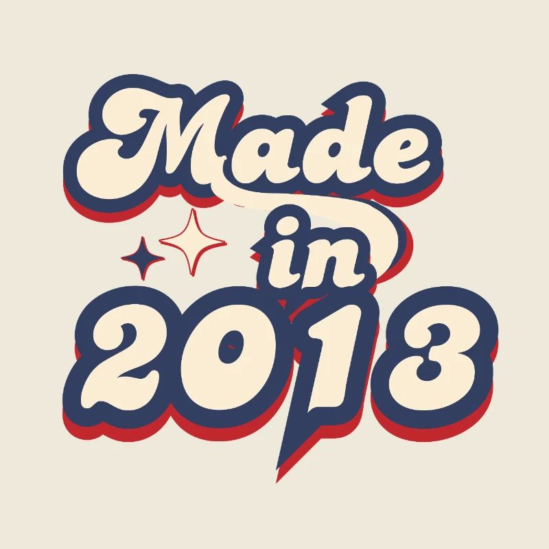 Made in 2013 retro
