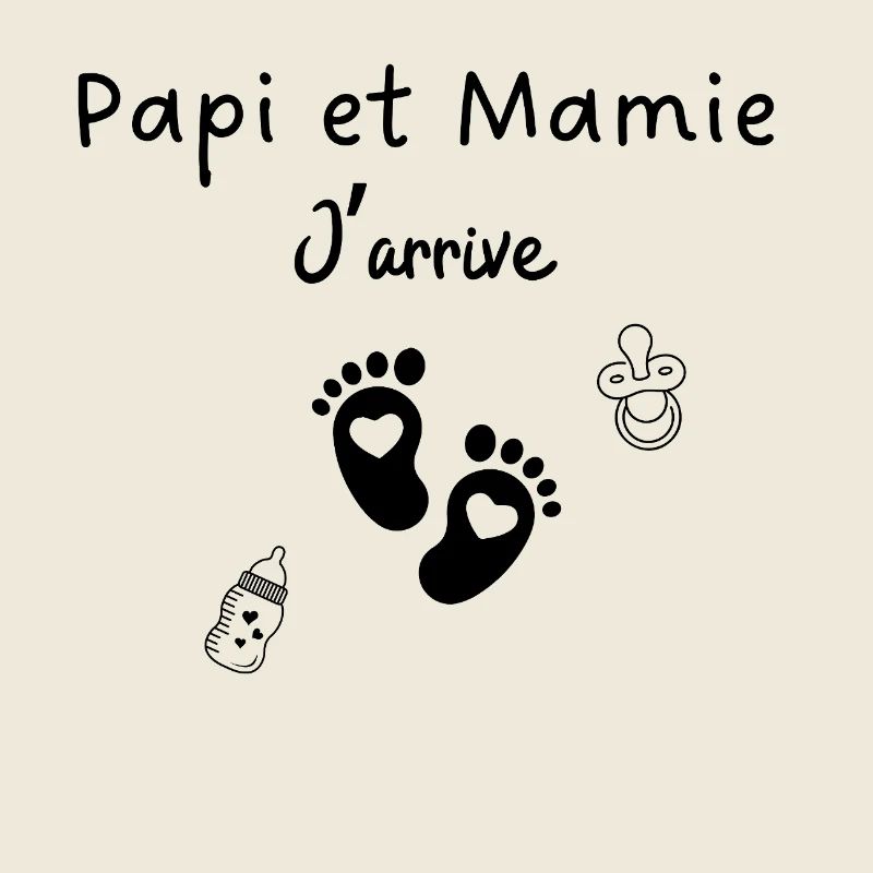 Papi et mamie j’arrive