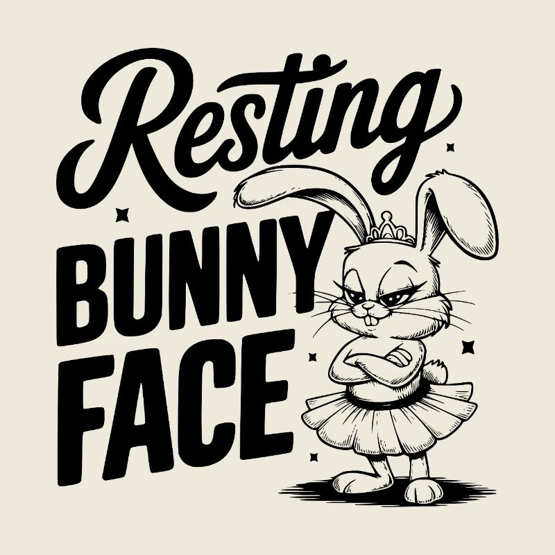 Resting Bunny Face