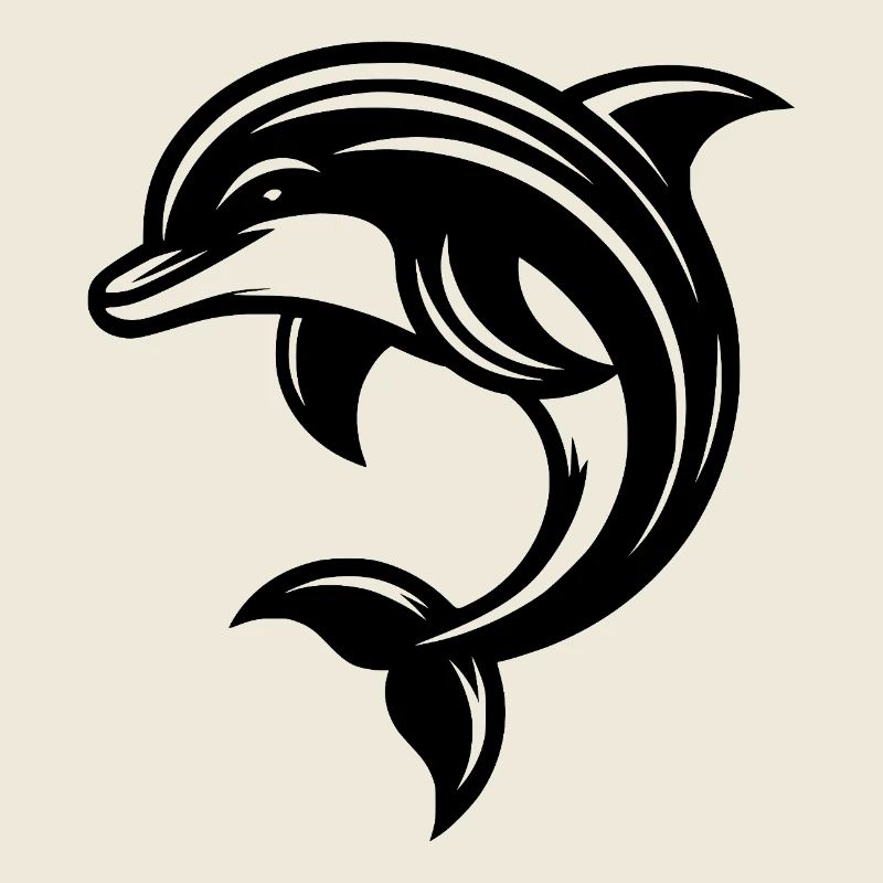 Mignon Tatouage Dauphin