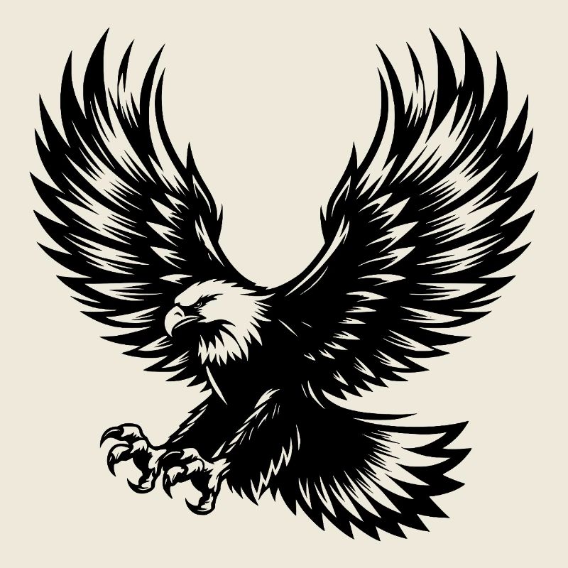 Majestic Mighty Eagle in Attack Flight
