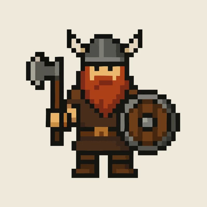 wikinger pixel