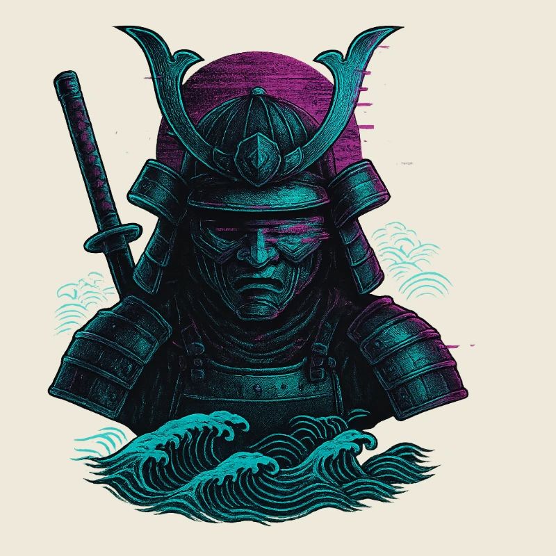 Glitch Samurai - Le guerrier numérique