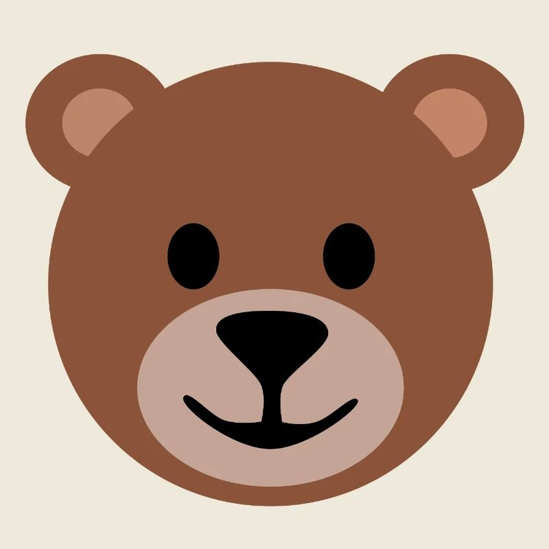 Teddy Face Brown | ~NU relations | Vector