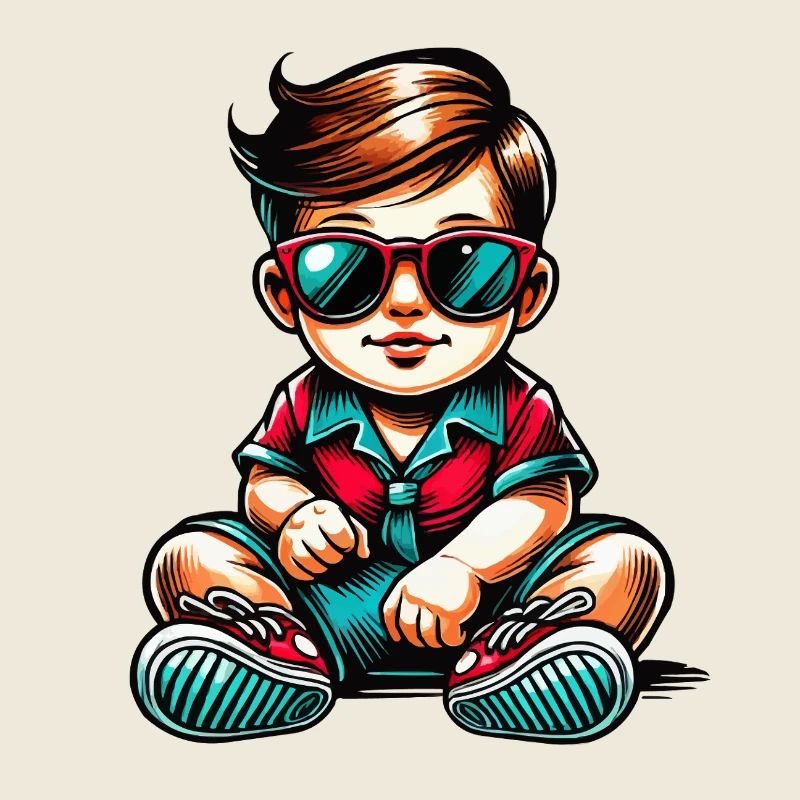 Lunettes de soleil pour bébé Comic