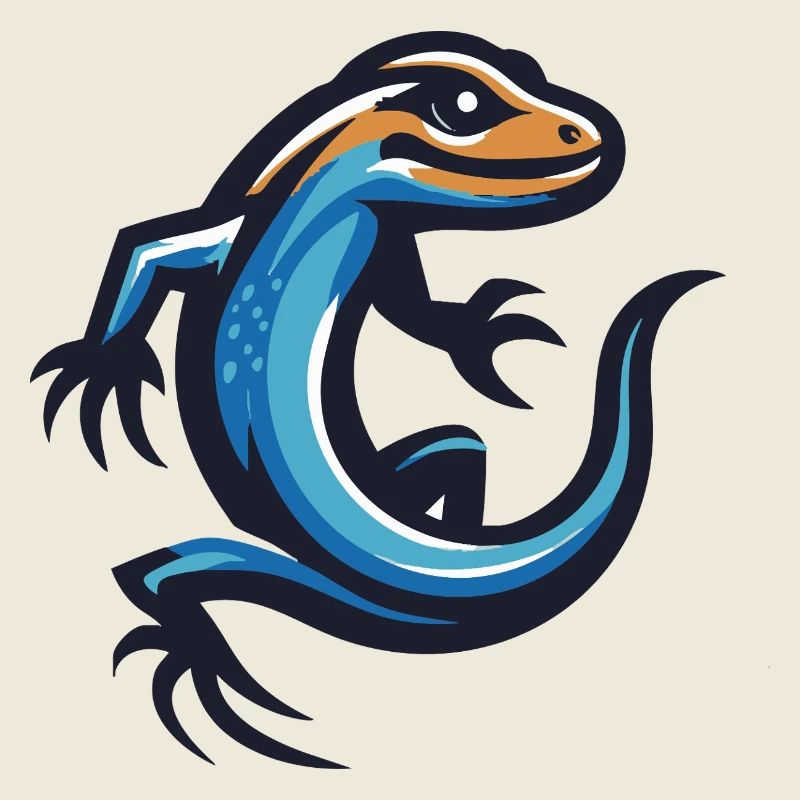 Lizard with a claw