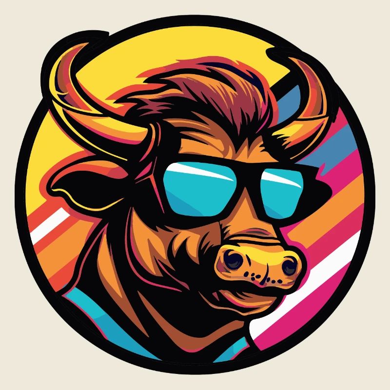 Taurus Comic Cool Bull