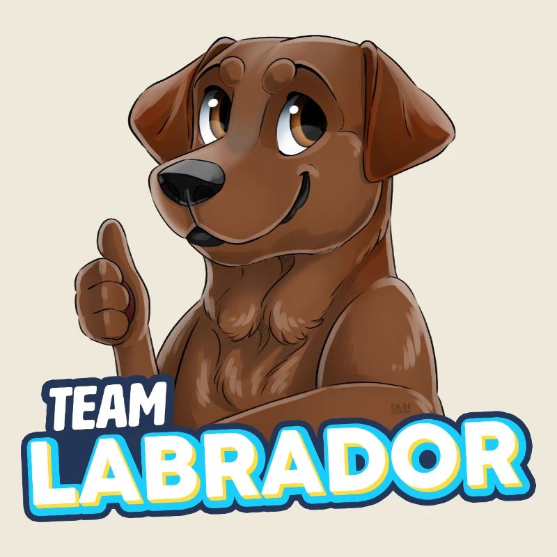 TEAM Labrador - Schokolade